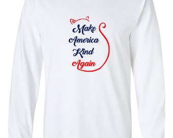 Make America Kind Again shirt - my design created for the Women's March