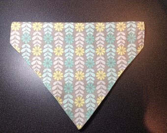 Dog bandana, Dog accessories, Girl dog bandana, dog accessory, Dog collar, Pet accessories, Reversible dog bandana, dog collar bandana, pet