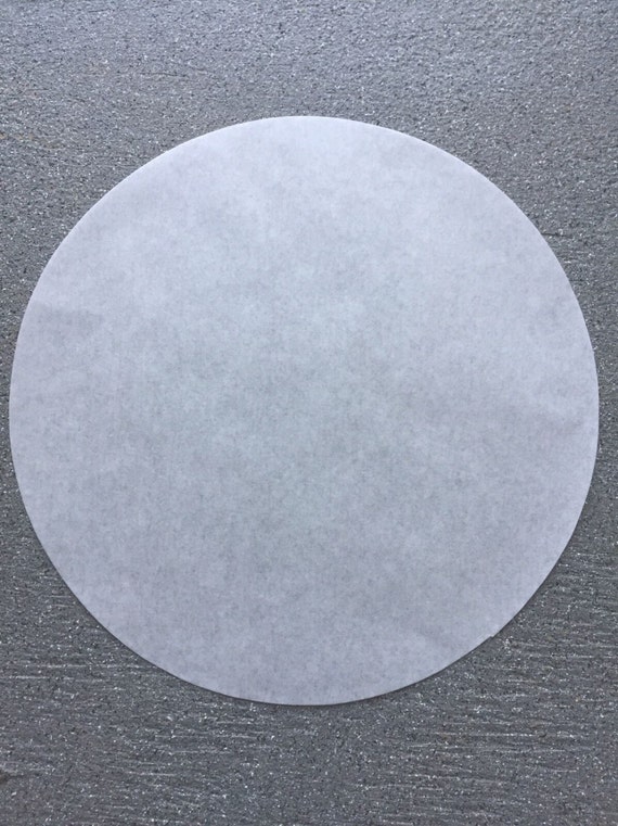 100 ct. 9 Parchment Paper Cake Circle White Round Pan