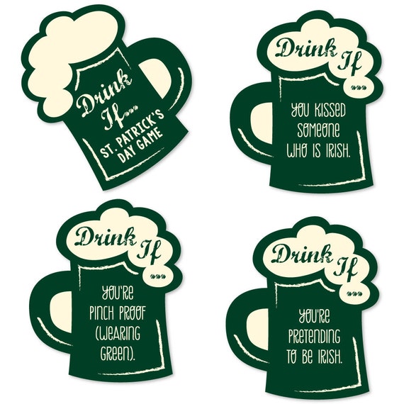 St. Patrick's Day Drink If St. Patty's Day Party Game