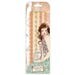 Decoupage Tissue Paper - Santoro Willow - Mademoiselle Snow Lace Stripe
