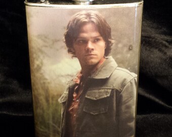 Supernatural Sam - 8 oz stainless steel flask