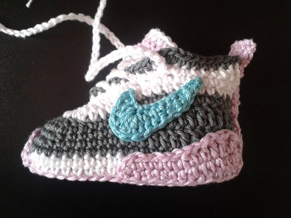 knitted nike baby shoes
