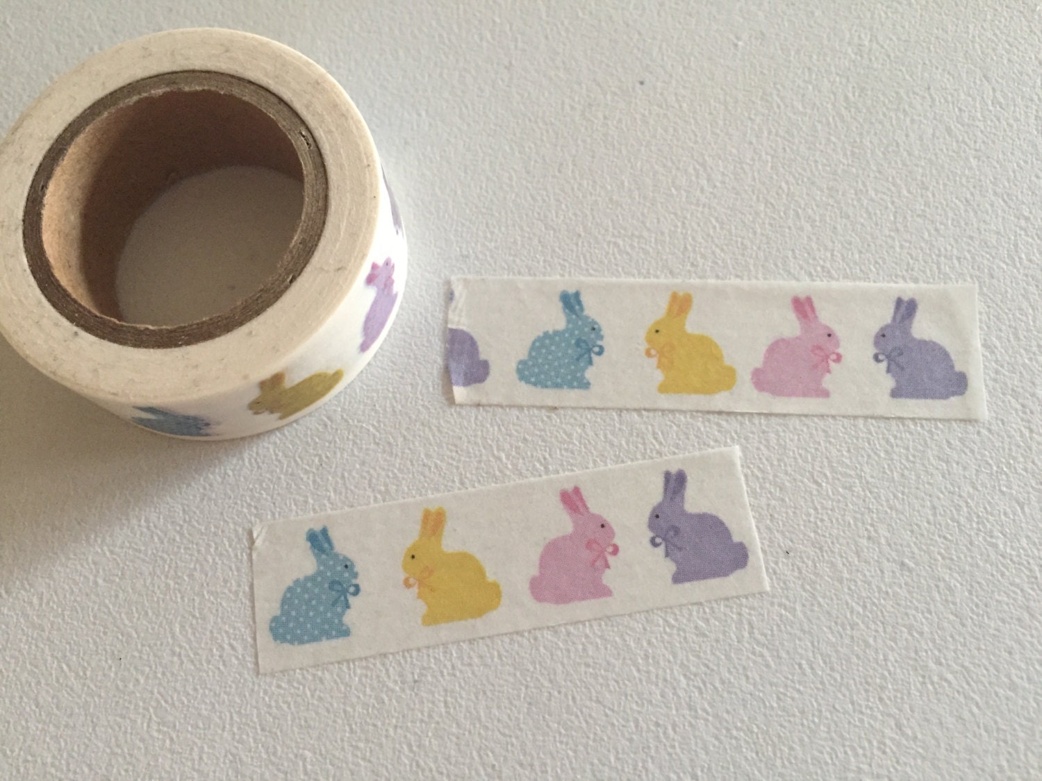 Rabbits Washi Tape, Bunnies Washi, Easter Bunny Planner Washi, Gift