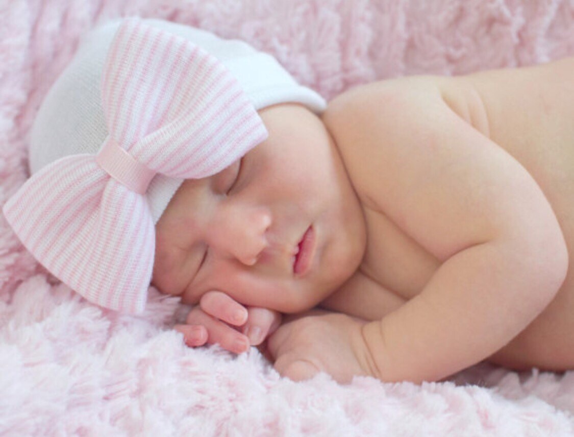Newborn GIRL HATS baby girls newborn hat by
