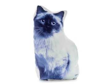 Rag Doll Cat, Rag Doll, Cat Cushion, Cat Pillow, Cat Lover Gift, Unique Cat Gifts, Girls Decor,Girls Gift Ideas,New Mum Gift,Funny Cat Gifts