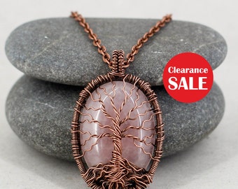 Tree of life necklace Tree of life pendant Energy Healing crystal necklace Charm necklace Mom birthday gift ideas Mom jewelry Mothers day