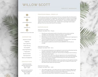 two page resume templates