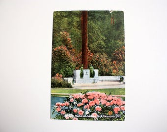Harding Memorial Stanley Park Vancouver British Columbia Postcard / Printed In Germany Germany / Importex