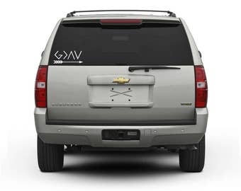 God is Greater Than the Highs and Lows, Christian Decal, Religious Decal, God decal, faith decal, car decal, laptop decal, religion decal