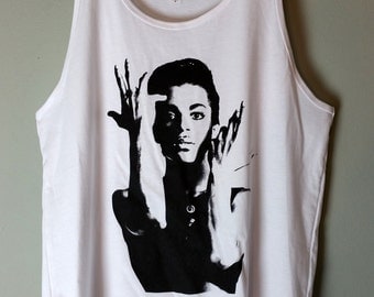 Prince Shirt Tank Top - Unisex Style - For Women and Men - Soft Cotton Tank Top - Wife Gift , Husband ,Sister,Brother Gifts,Father