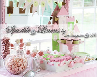 Tulle Tutu Table Skirt, Satin Swag, Lace Swag, Lighting Accessories