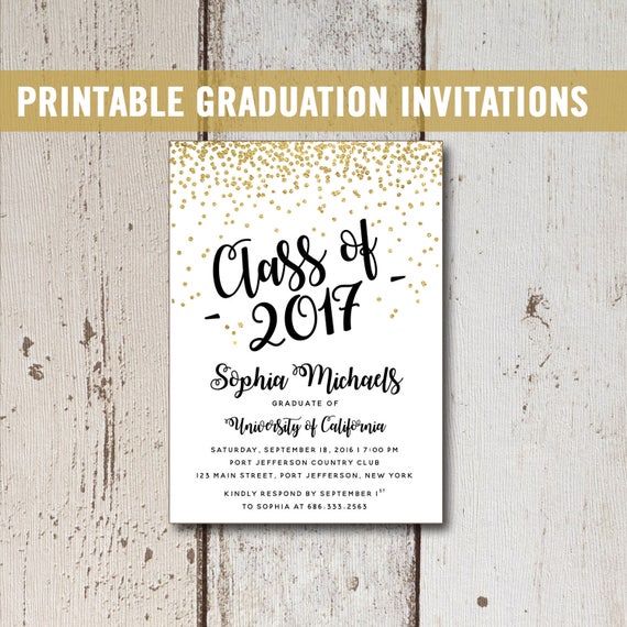 Printing Graduation Invitations At Home 2