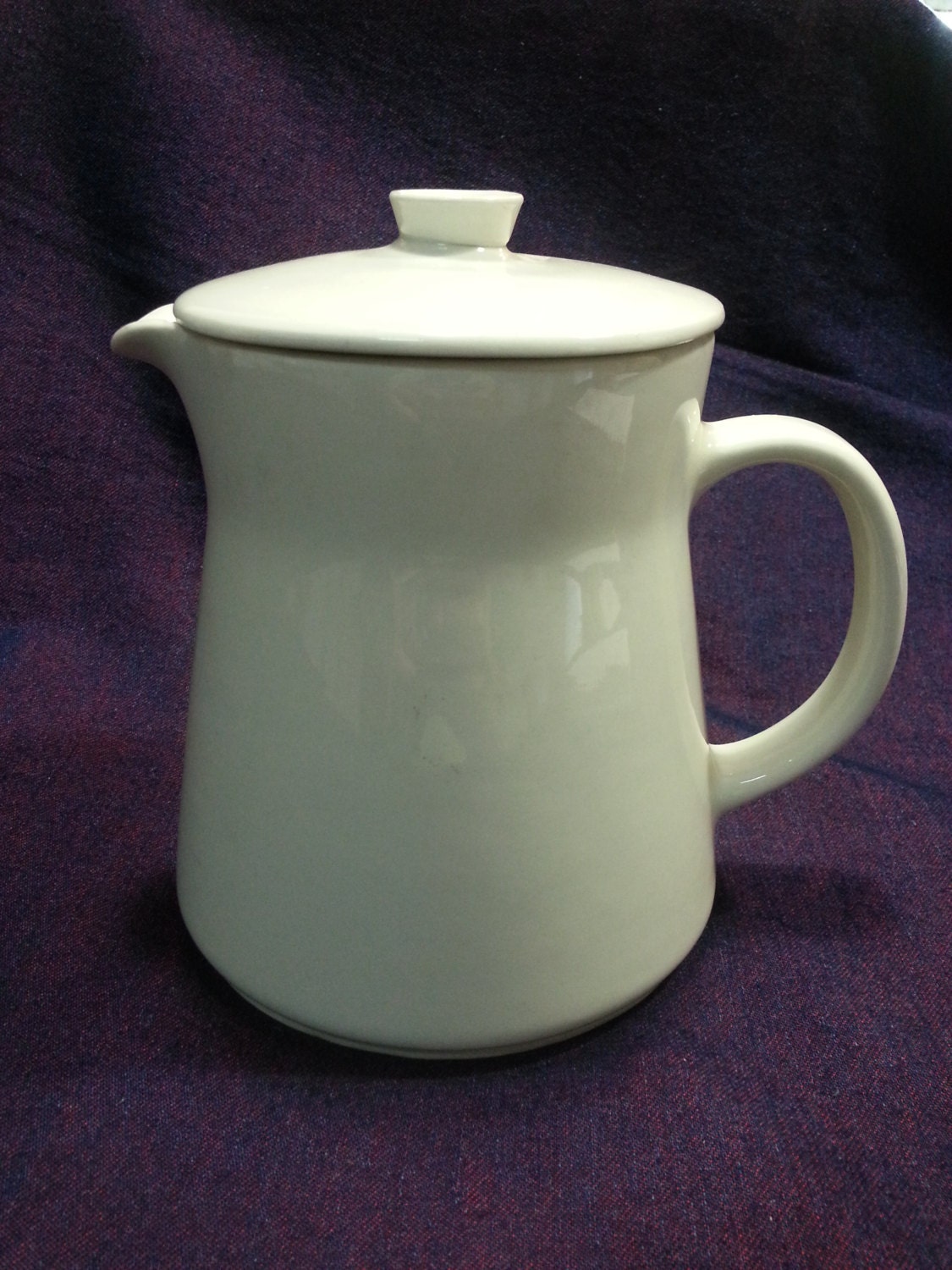 Vintage Arabia Finland Teema / Kilta White jug by Kaj Franck