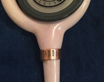 Rose Gold (Copper) Personalized Stethoscope ID Tag