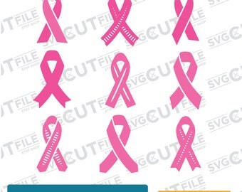 Breast Cancer Awareness Ribbon Svg, Pink fight survivor dxf, hope strong fighting, digital cricut eps vector, believe survive diy shirt gift