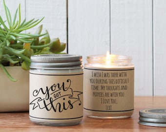 You Got This Soy Candle Gift | Encouragement Gift | Inspiration Gift | Support Gift | Fighting Illness Gift | Motivation Gift | Support Gift