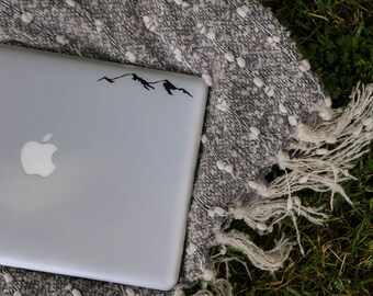 Mountains Laptop Sticker Mountains Laptop Decal Laptop Stickers Laptop Decals