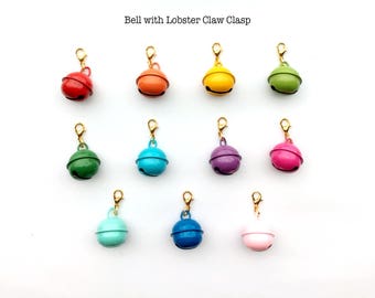 Dog Collar Bell Charm/ Cat Collar Bell Charm/ Jingle Bell/Dog Bell Pendant/ Cat Bell Pendant/Clip on Collar Charm/ Cat Accessories/ Pet Gift