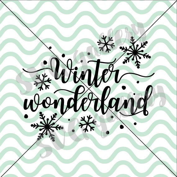 Download Christmas SVG Winter wonderland SVG Digital cut file winter