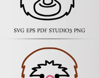 Monkey SVG & other formats / Digital file for DIY projects /Instant dl file / Suitable for most machines.