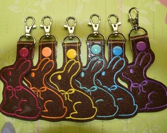 Chocolate Bunny Keychain (don't feel guilty, this one has zero calories)
