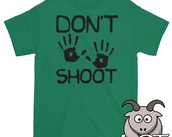 Hands Up Don't Shoot Shirt, Black Lives Matter Shirt, #blacklivesmatter, Mike Brown Ferguson, Graphic Tee, Short Sleeve Shirt, Unisex Shirt