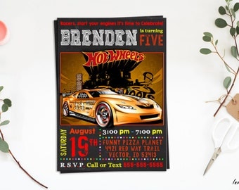 Hot Wheels Invitation,Hot Wheels birthday invitation,Hot Wheels invite, Hot Wheels, Hot Wheels Chalkboard, Hot Wheels Printable, Cars invite