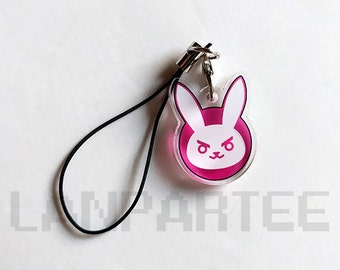 Overwatch: D.Va Bunny Phone Charm
