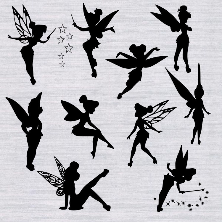 Download Tinkerbell SVG Bundle tinkerbell clipart tinkerbell