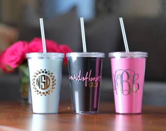 Bridesmaid gift Personalized tumbler, Personalized Bridesmaid Gift,Office Gift, Personalized Gift,