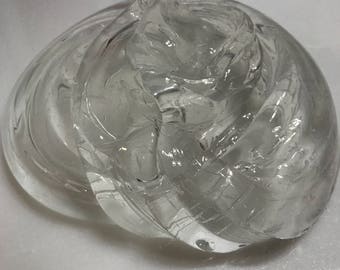 Glassy & Sassy Clear Slime (crystal clear slime)