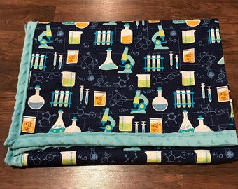 Chemistry Lab Toddler/ Baby Blanket