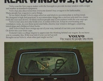 1975 Volvo 245 Station Wagon / Estate Car Vintage Magazine Advert