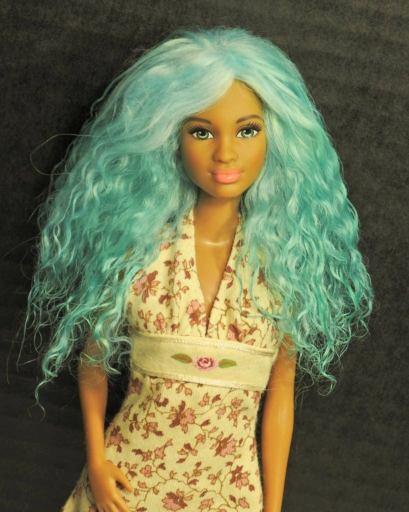 barbie doll wig