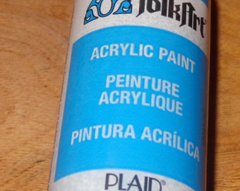 FolkART ACRYLIC PAINT peinture Acrylique Pintura Acrilica 2fl oz 59ml PLAID new 1 available