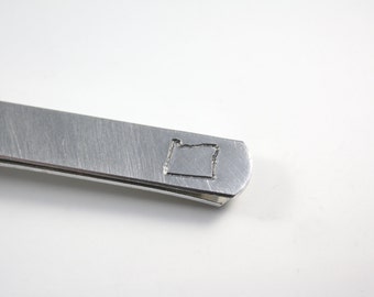 Oregon Tie Bar - Oregon Tie Clip - OR Tie Bar - OR Tie Clip - Oregon State Tie Bar - Oregon State Tie Clip - OR Gift - Oregon State Gift