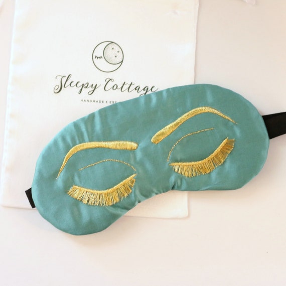 Silk Breakfast at Tiffany's Sleep Eye Mask Inspired by