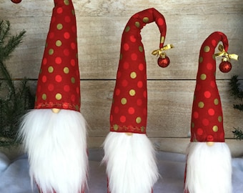 Christmas in July, Christmas Gnome, Nordic Gnome, Scandinavian Gnome, Christmas Decoration, Tomte, Nisse, Christmas Gift, Swedish Gnome