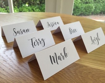 Wedding Place Cards, Escort Cards, Wedding Name cards - Digital download