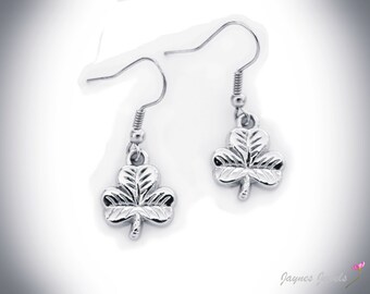 Shamrock Earrings, St Patricks Day, Lucky Shamrock, Irish Shamrock, ,