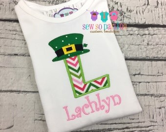 baby girl st patricks day shirt