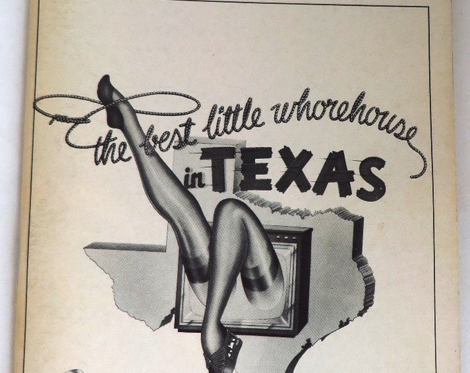 Broadway Playbill "the best little whorehouse in Texas", 1979 New York City Theater Program