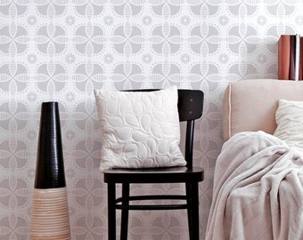 Scandinavian Wall Stencils by StenCilit on Etsy