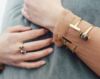 CASSANDRA - Bangle with Jasper