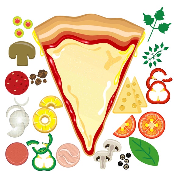 Build Your Own Pizza Clip Art – Cliparts