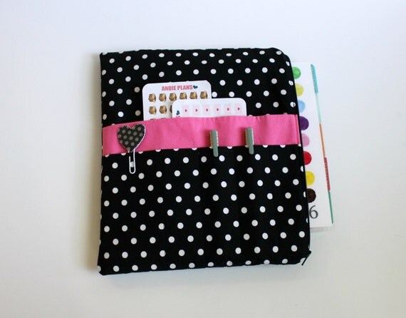 Planner Pouch Planner Accessory Planner Bag for use with
