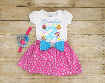 Bubble Guppies Birthday Shirt, Bubble Guppies Shirt, Bubble Guppies Personalized Shirt, Girls Bubble Guppies Shirt, Bubble Guppies Tutu