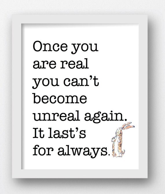 velveteen rabbit quote childrens classic by maxmeoneuniverse