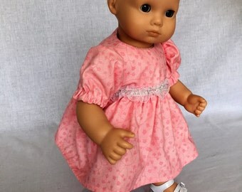Bitty Baby - Bitty Baby Doll clothes - Bitty Baby Spring Dress - Bitty Baby Summer Dress - fits Bitty Baby and other 15 inch dolls.